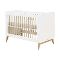 Bopita Paris Babykamer Wit / Eiken | Bed 60 X 120 Cm + Commode -Babyseries Winkel 11419351 bed 60x120 paris 3d m 2 ab81