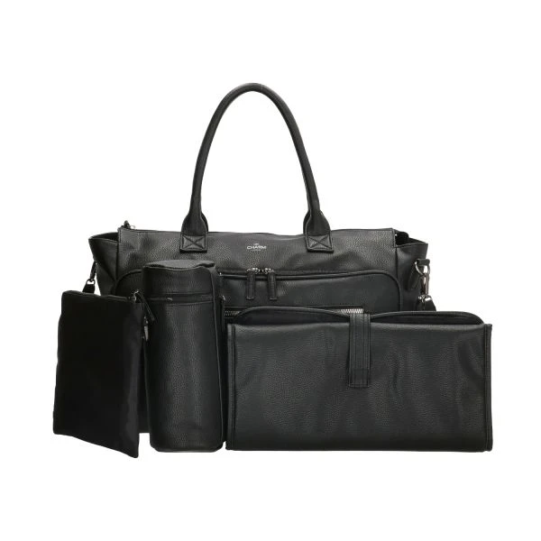 Charm London Bloomsbury Luiertas Zwart Charm London Bloomsbury Luiertas Zwart -Babyseries Winkel 20037001 10 c4dd