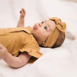 UAUA Romper Met Ruffle Mouwtjes Mostaza 1-3 Mnd -Babyseries Winkel 20201212 uaua dag 1 kp 224 v6a1379 edit 1 c81b