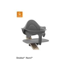 Nomi Baby Set - Grey -Babyseries Winkel 214317 1 nomi natural grey bs close 5426 rt f1b7