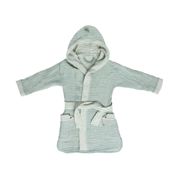 Bebe-Jou Pure Cotton Badjas Green Bebe-Jou Pure Cotton Badjas Green -Babyseries Winkel 3016129 01 602d
