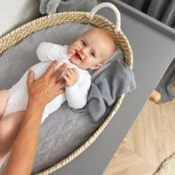 Meyco Diamond Waskussenhoes Grijs Melange -Babyseries Winkel 4054703633306 3 10cc