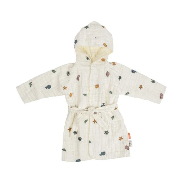 Done by Deer Sea Friends Badjas Beige 1-2 jaar Done By Deer Sea Friends Badjas Beige 1-2 Jaar -Babyseries Winkel 5712643028703 3713120 d9de