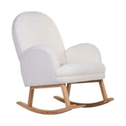 Babyseries Winkel 34 Childhome Teddy Schommelstoel - Off White