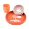 Done By Deer Happy Clouds Dinnerset - Papaya -Babyseries Winkel Done by Deer Happy Clouds Dinnerset Papaya 3 bd61