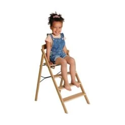KAOS Klapp Kinderstoel - Inklapbaar - Oak Natural -Babyseries Winkel Klapp oak Karla5 5575
