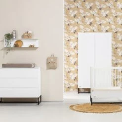 Kidsmill Modular 2 Commode 1D / 2L Mat Wit - Zwart - Mat Wit 5 Kidsmill Modular 2 Commode 1D / 2L Mat Wit - Zwart - Mat Wit -Babyseries Winkel Modular wit juniorzijde SFEER nieuw 9b22