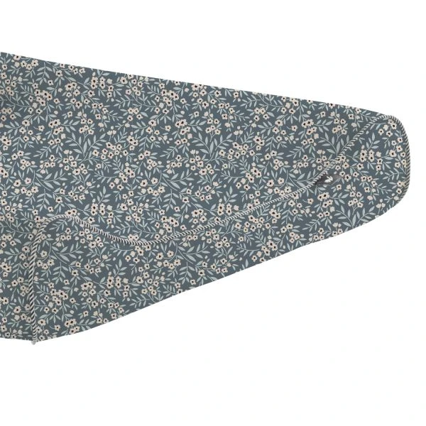 Mies & Co Vintage Flower Waskussenhoes Blue -Babyseries Winkel aankleedkussenhoes vintage flower blue mca16491 b2aa