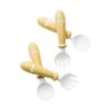BabyBjörn Lepel En Vork 4-Delig Pastelgeel -Babyseries Winkel babybj rn lepel en vork 4 delig pastelgeel 603b