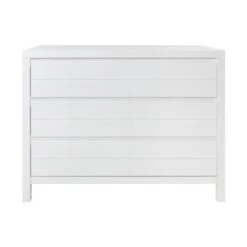 Europe Baby Atlantic Babykamer Wit | Bed 60 X 120 Cm + Commode -Babyseries Winkel babykamer atlantic wit commode 6654