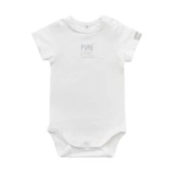 Bamboom Romper Pure Wit 12 Mnd