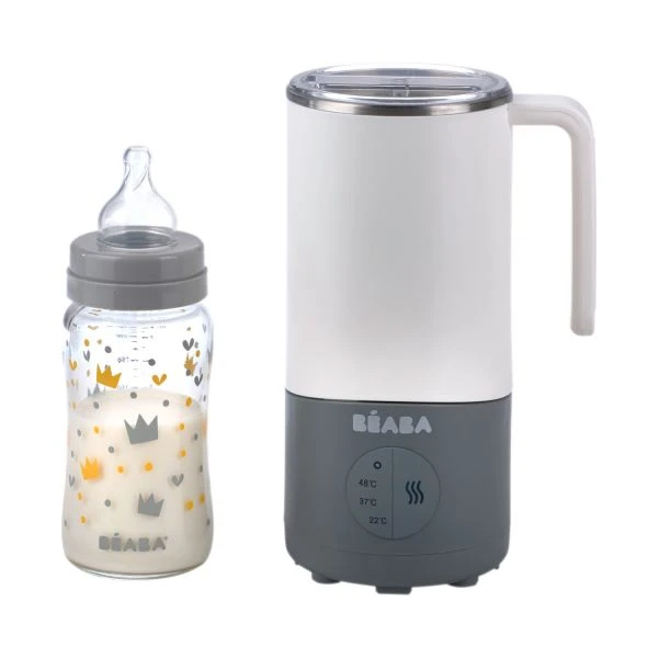 Beaba Babymelkverwarmer Wit / Grijs Beaba Babymelkverwarmer Wit / Grijs -Babyseries Winkel beaba babymelkverwarmer wit grijs 4 be04