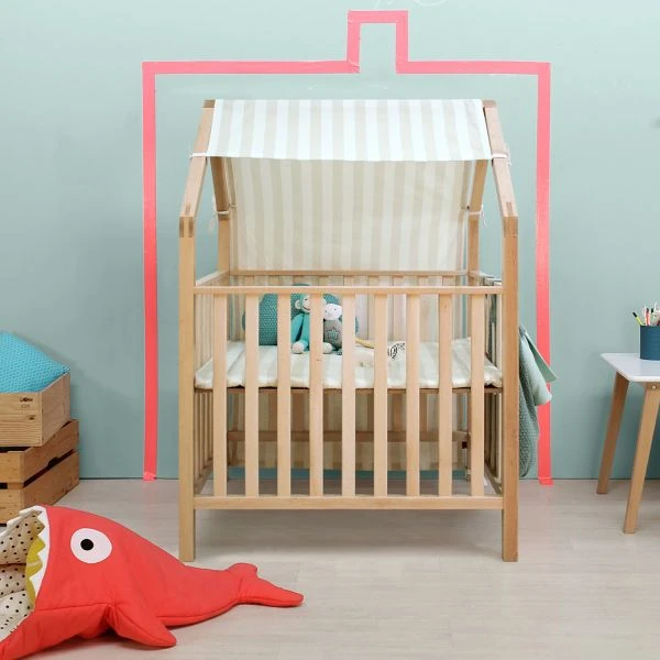 Bopita Babybed My First House Naturel 60 X 120 Cm -Babyseries Winkel