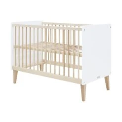 Bopita Indy Babykamer Wit / Naturel | Bed 60 X 120 Cm + Commode -Babyseries Winkel bopita indy babybed wit 60 x 120 cm 3b3b