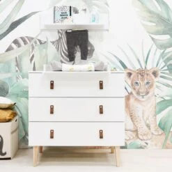 Bopita Indy Commode Wit / Naturel -Babyseries Winkel bopita indy commode wit naturel sfeer 369a