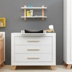 Bopita Lisa Commode Wit / Naturel -Babyseries Winkel bopita lisa commode wit naturel 64bd