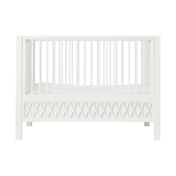Cam Cam Copenhagen Harlequin Babybed 60 X 120 Cm White -Babyseries Winkel