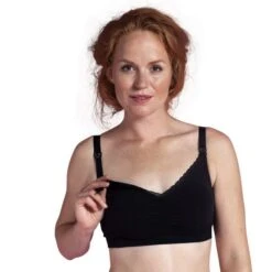 Carriwell Voedingsbh Biokatoen Zwart Mt. S -Babyseries Winkel carriwell voedingsbh biokatoen zwart 4 1 1 1 9c66