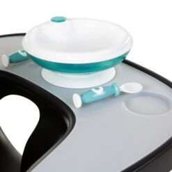 Childhome Evolu Eetblad ABS Zwart 5 Childhome Evolu Eetblad ABS Zwart -Babyseries Winkel childhome evolu eetblad abs zwart 1 75be