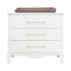 Bopita Elena Commode Wit -Babyseries Winkel commode met 3 laden elena wit 3 824b