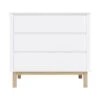 Bopita Mika Commode -Babyseries Winkel dresser with 3 drawers mika white oak 1 1a2a