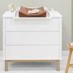 Bopita Mika Commode 5 Bopita Mika Commode -Babyseries Winkel dresser with 3 drawers mika white oak 9 f981