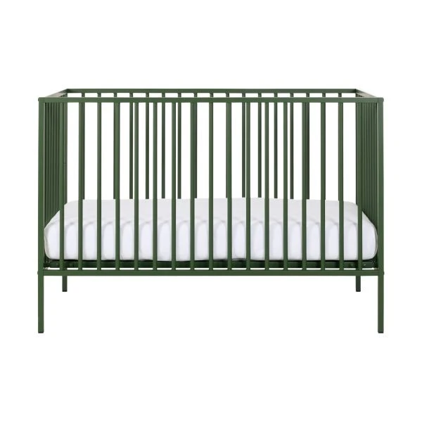 Europe Baby Liam Babybed Metaal Dark Green 60 X 120 Cm -Babyseries Winkel