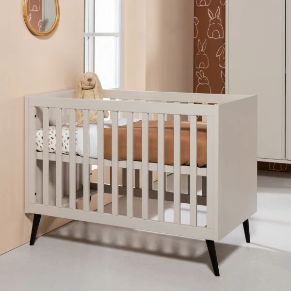 Europe Baby Sterre Babykamer Oatmeal | Bed 60 X 120 Cm + Commode -Babyseries Winkel