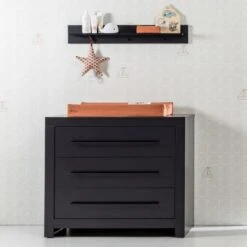 Europe Baby Vittoria III Commode Zwart 5 Europe Baby Vittoria III Commode Zwart -Babyseries Winkel europe baby vittoria iii commode zwart 6 f883