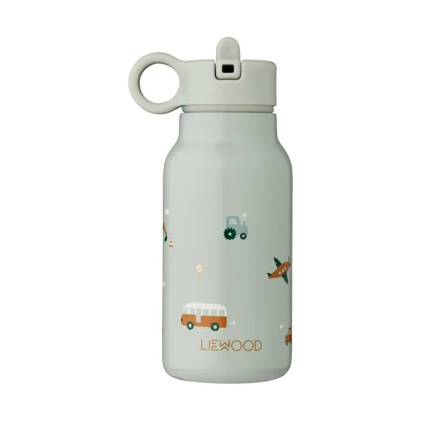 Liewood Falk Vehicles Drinkfles Dove Blue Mix -Babyseries Winkel