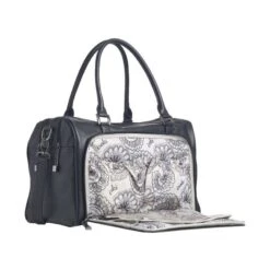 Isoki Zip Quilted Luiertas Toorak Black 3 Isoki Zip Quilted Luiertas Toorak Black -Babyseries Winkel isoki zip quilted luiertas toorak black 1 5362