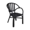 KidsDepot Ayo Rotan Stoeltje Black -Babyseries Winkel kidsdepot ayo rotan stoeltje black 7635