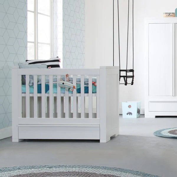 Kidsmill Bretagne Babybed Wit 70 x 140 cm Kidsmill Bretagne Babybed Wit 70 X 140 Cm -Babyseries Winkel