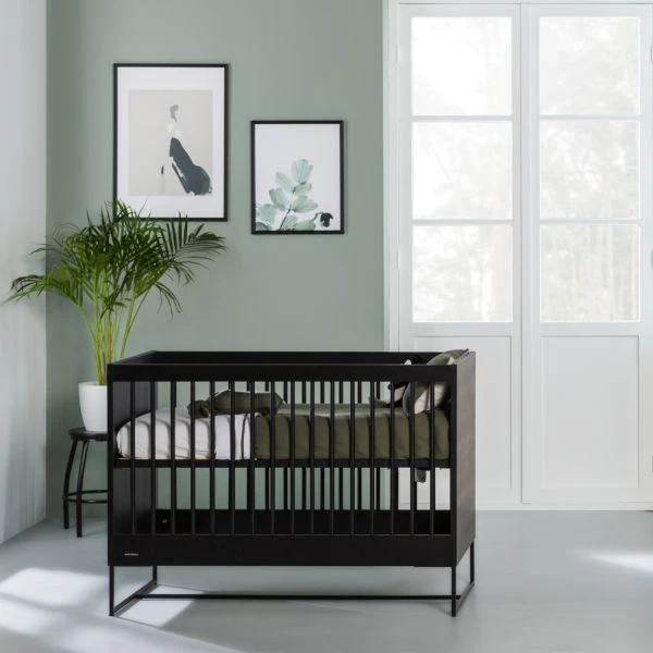 Kidsmill Modular 2 Babybed Mat Zwart - Zwart - 60 X 120 Cm -Babyseries Winkel