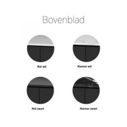 Kidsmill Modular 2 Commode 1D / 2L Mat Zwart - Zwart - Mat Zwart -Babyseries Winkel kidsmill modular bovenblad 1 1 8 b7b3