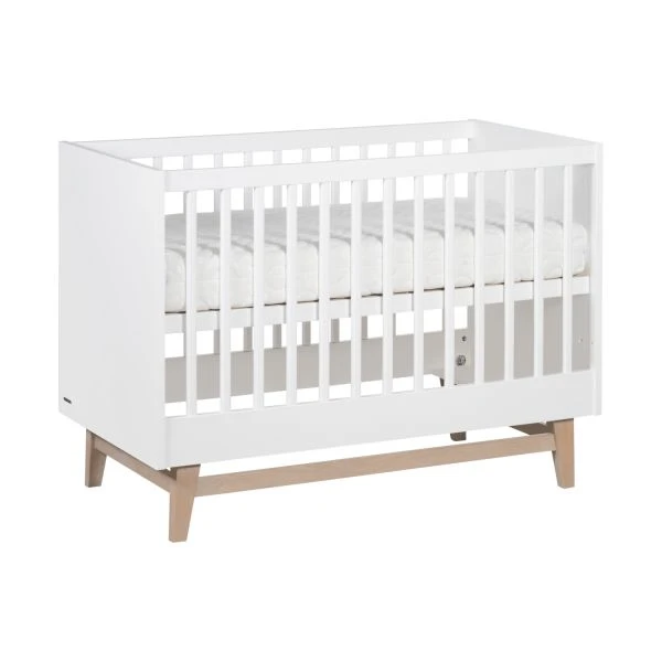 Kidsmill Noud Babybed Wit 60 x 120 cm Kidsmill Noud Babybed Wit 60 X 120 Cm -Babyseries Winkel