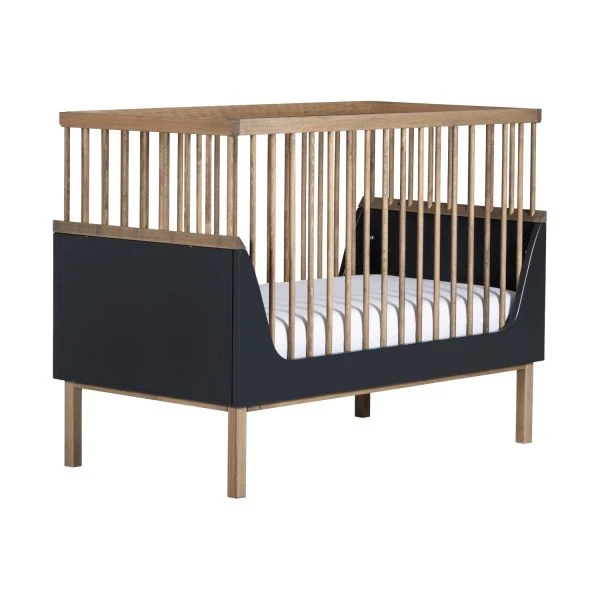 Kidsmill Sepp Babybed Antraciet / Beuken 70 X 140 Cm -Babyseries Winkel