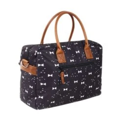 Kidzroom Bows Luiertas Black And White -Babyseries Winkel kidzroom bows luiertas black and white 8887