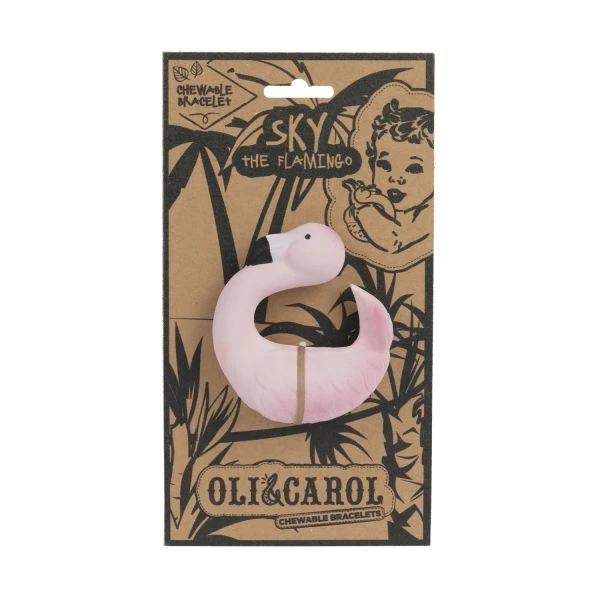 Oli & Carol Sky The Flamingo Bijtspeeltje Oli & Carol Sky The Flamingo Bijtspeeltje -Babyseries Winkel l flamingo unit 4 8248