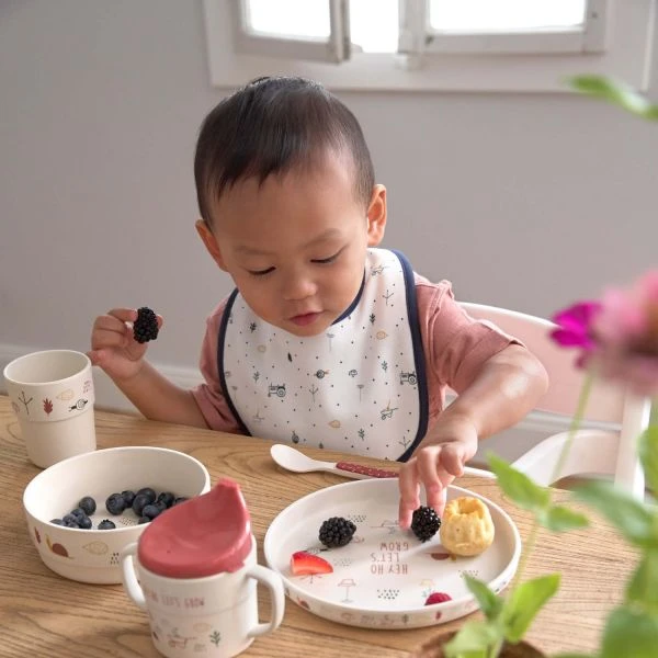 Laessig Garden Explorer Slabbetjes Tractor 5 Stuks Laessig Garden Explorer Slabbetjes Tractor 5 Stuks -Babyseries Winkel