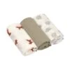 Laessig Little Forest Fox Swaddle 3 Stuks 1 Laessig Little Forest Fox Swaddle 3 Stuks -Babyseries Winkel laessig little forest fox swaddle 3 stuks 5 bad8