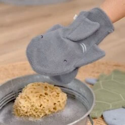 Laessig Shark Washandje -Babyseries Winkel laessig shark washandje 4 39ee