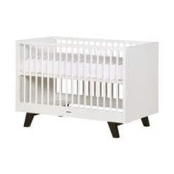 Kidsmill Lars Babykamer -Babyseries Winkel lars ledikant wit zwart 70 x 140 cm 3 eed1