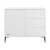 Kidsmill Lasse Commode Wit -Babyseries Winkel lasse white commode 1 4 0874