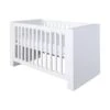Kidsmill Alaska Babybed Wit Mat 70 X 140 Cm -Babyseries Winkel ledikant alaska wit mat 70 140 8059