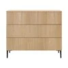 Kidsmill Levi Commode Naturel Eiken -Babyseries Winkel levi commode eiken rechte poot 1 4496