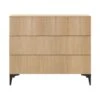 Kidsmill Levi Commode Naturel Eiken -Babyseries Winkel levi commode eiken ronde poot 1 2 efeb