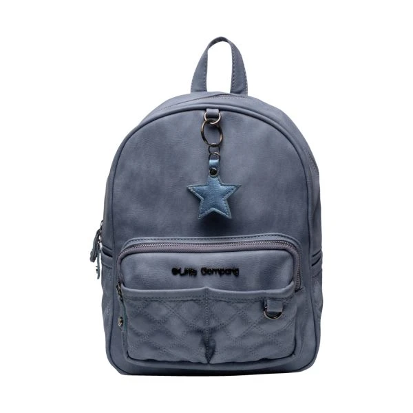 Little Company Mika Quilted Rugtas Blauw Little Company Mika Quilted Rugtas Blauw -Babyseries Winkel little company mika quilted rugtas blauw 2 0869