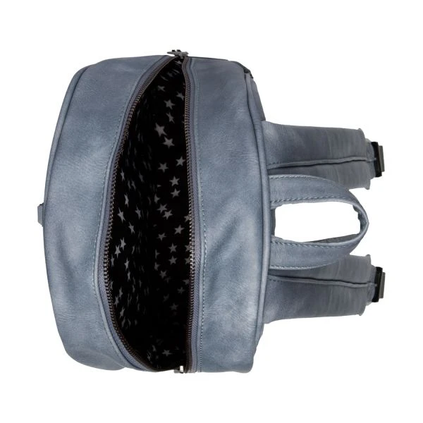 Little Company Mika Quilted Rugtas Blauw Little Company Mika Quilted Rugtas Blauw -Babyseries Winkel little company mika quilted rugtas blauw 4 b873