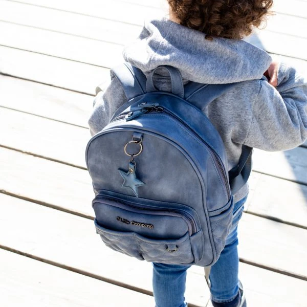 Little Company Mika Quilted Rugtas Blauw Little Company Mika Quilted Rugtas Blauw -Babyseries Winkel little company mika quilted rugtas blauw 6 a2b0